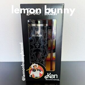 🤠🌵🖤 Barbie x Stanley Collaboration ‘80s Western Ken 40 oz Quencher NIB NWT
